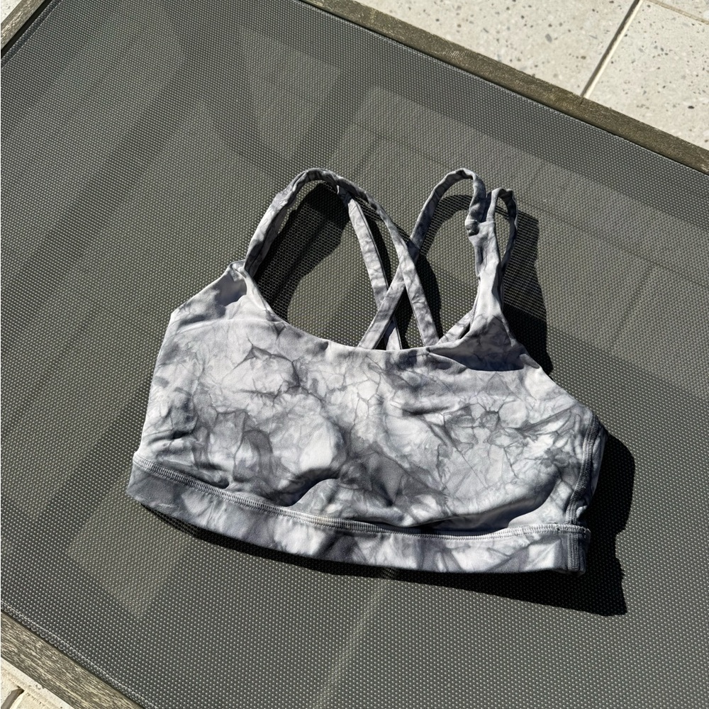 Lululemon Athletica Marble Gray Sports Bra